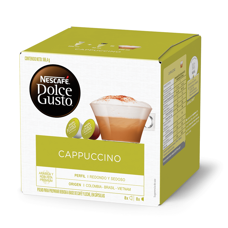 Dolce Gusto Cappuccino pods | Nescafé AU